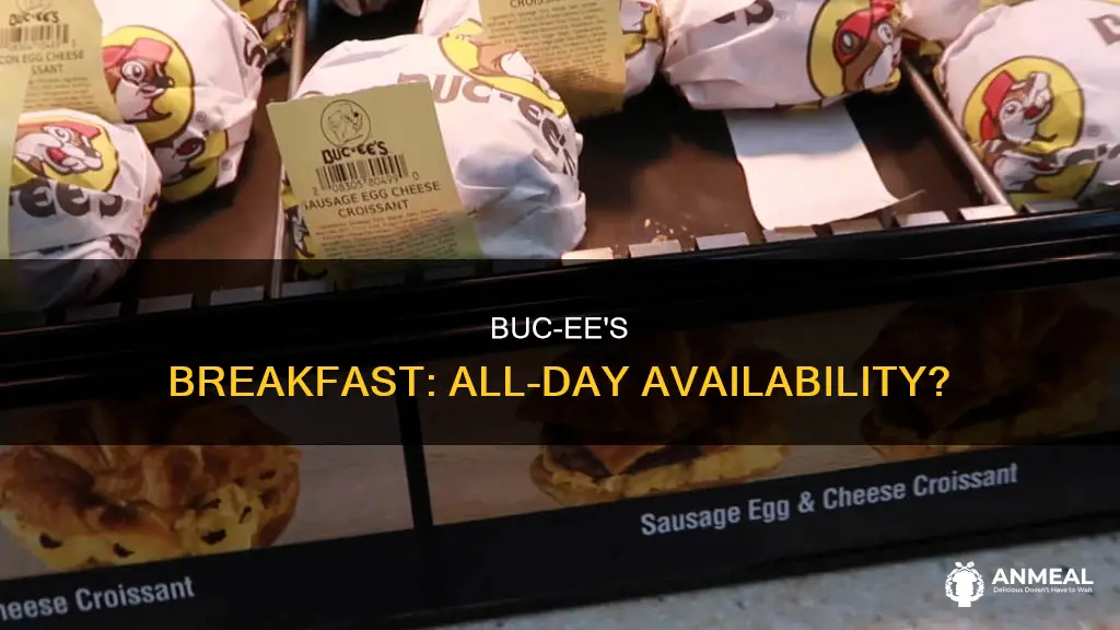 does bucees have breakfast all day