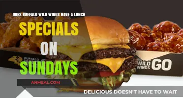 Sunday Lunch Specials at Buffalo Wild Wings: A Myth or Reality?