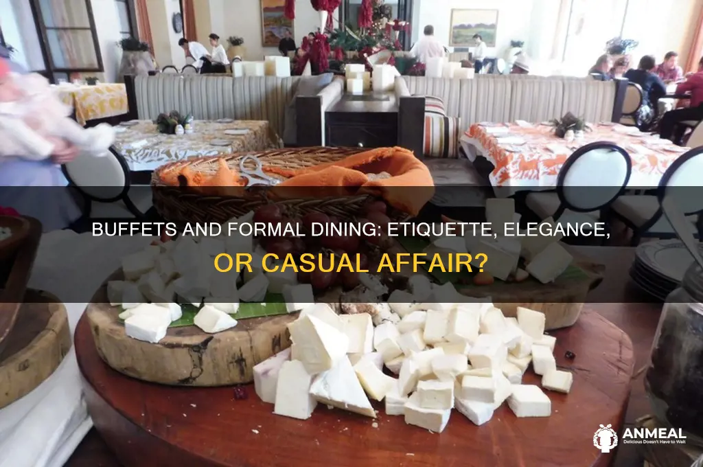 does buffet consider formal dinner