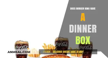 Does Burger King Offer a Dinner Box? Exploring the Menu
