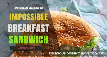 Impossible Breakfast Sandwich: Burger King's Morning Menu Options