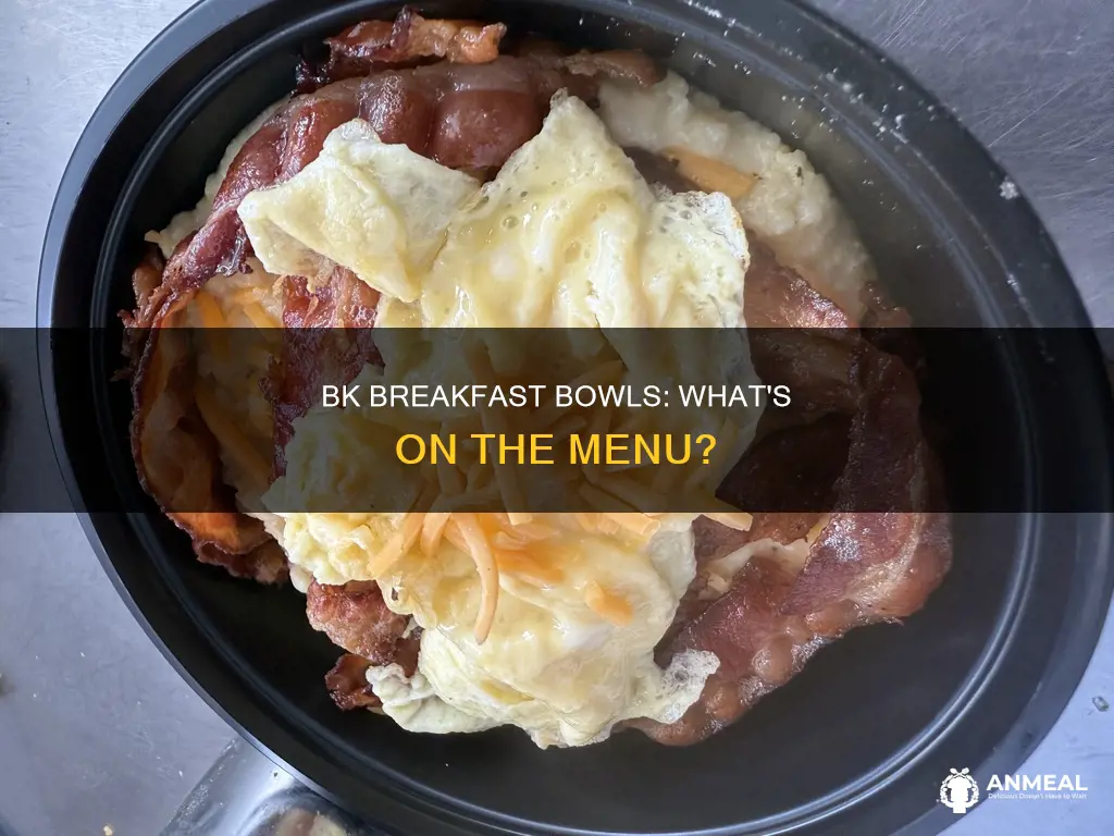 does burger king have breakfast bowl
