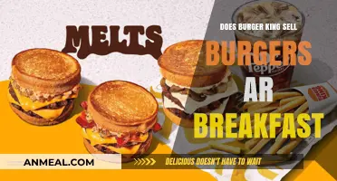 Does Burger King Serve Breakfast Burgers?