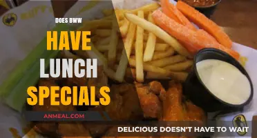 Exploring Lunch Options at BWW: Are There Any Specials?