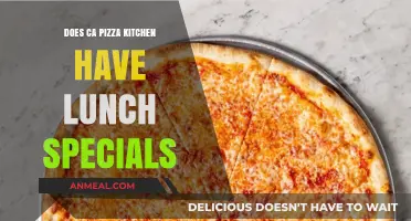 Savoring Savings: CA Pizza Kitchen's Lunch Specials Unveiled