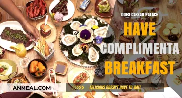 Caesar's Palace Breakfast: What's Included?