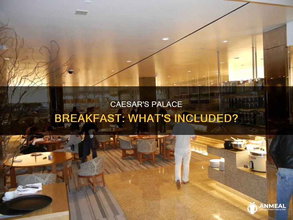 does caesar palace have complimentary breakfast