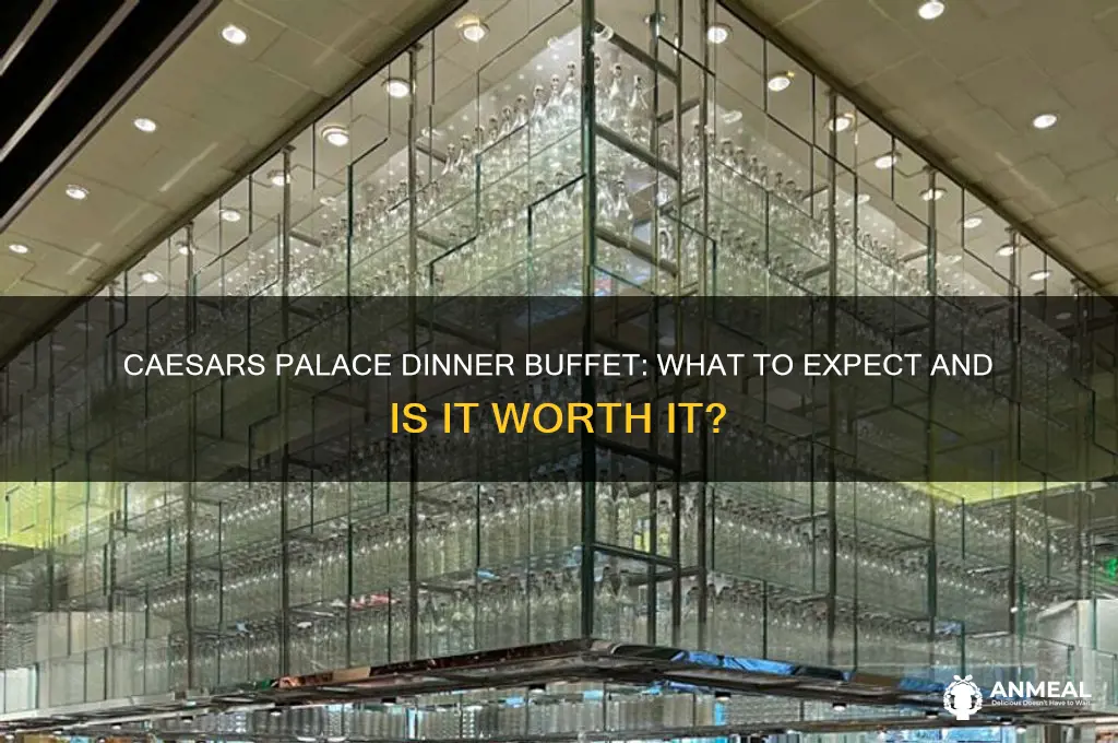 does caesars palace have a dinner buffet