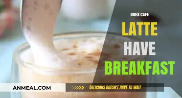 Cafe Latte as Breakfast: A Nutritious Morning Option or Not?