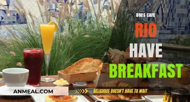 Does Cafe Rio Serve Breakfast? Exploring Morning Menu Options