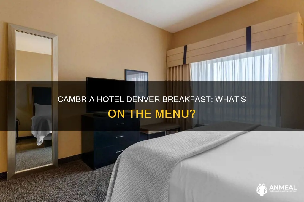 does cambria hotel denver offer breakfast