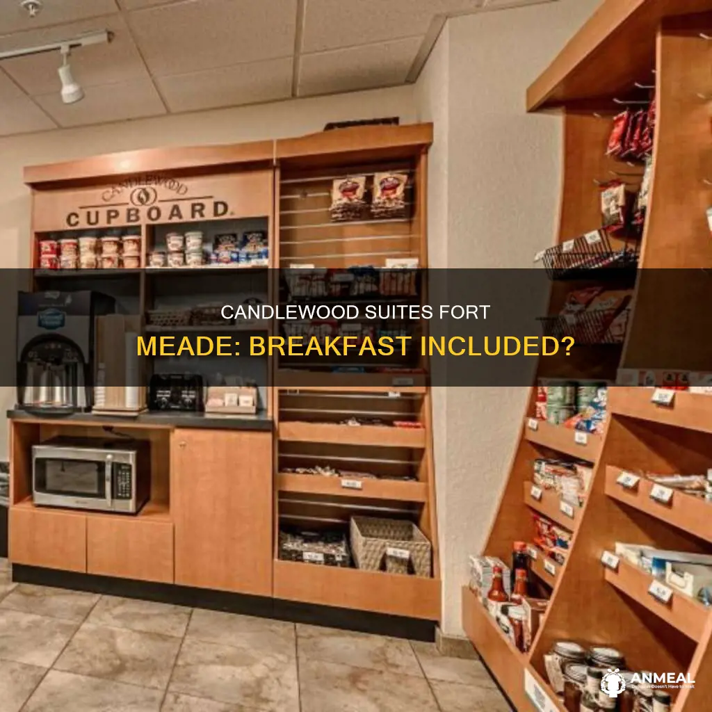 does candlewood suites at fort meade offer breakfast