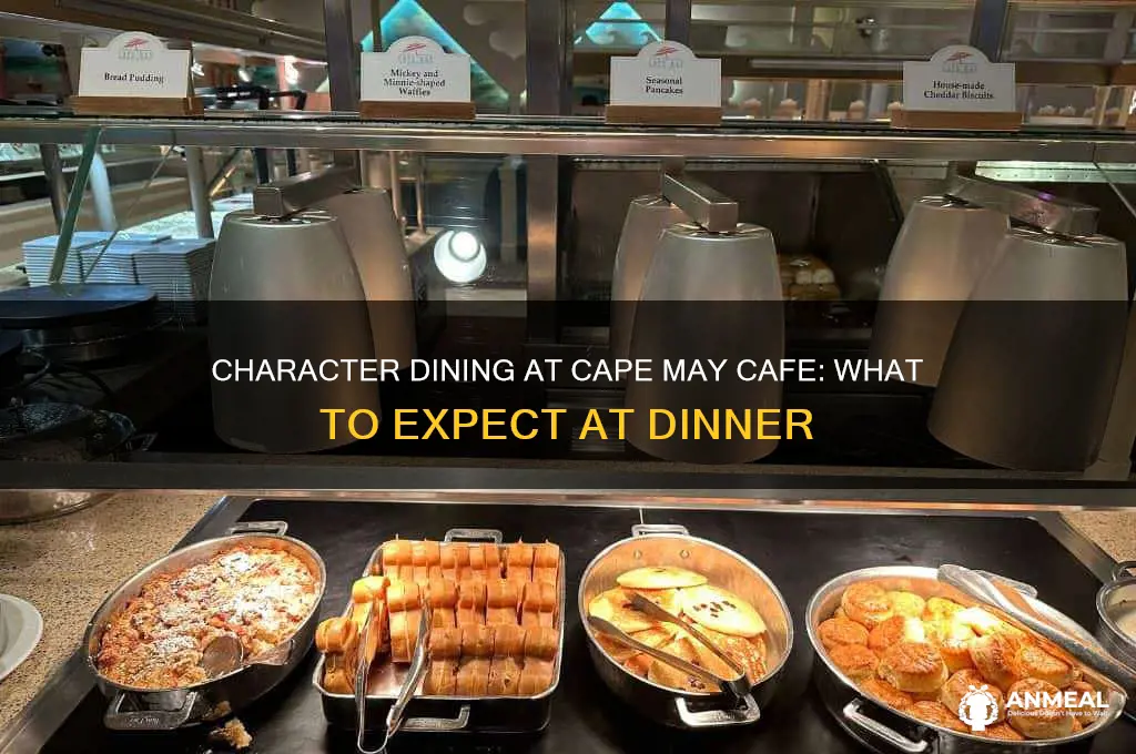 does cape may cafe have characters at dinner