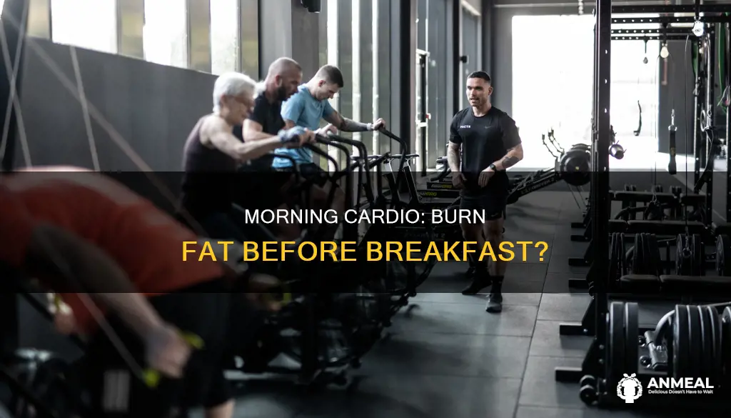 does cardio before breakfast burn fat