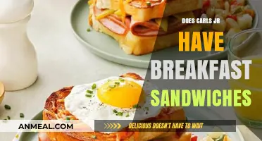 Carl's Jr Breakfast Sandwiches: What's on the Menu?