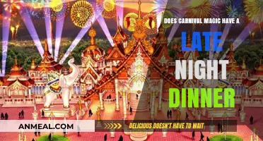 Carnival Magic's Late Night Dinner Options: What You Need to Know