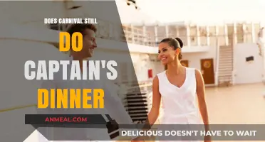 Does Carnival Cruise Line Still Host Captain's Dinner?