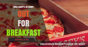 Casey's Breakfast: Dine-In or Takeout?