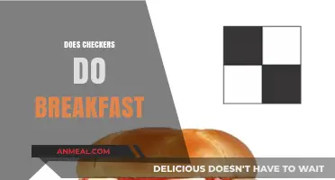 Does Checkers Serve Breakfast? Exploring Morning Menu Options Available