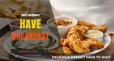Does Cheddar's Serve Breakfast? Exploring Menu Options and Availability