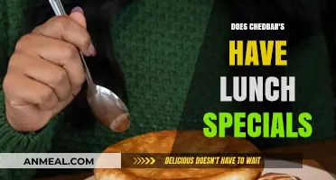 Savoring Savings: Cheddar's Lunch Specials Unveiled
