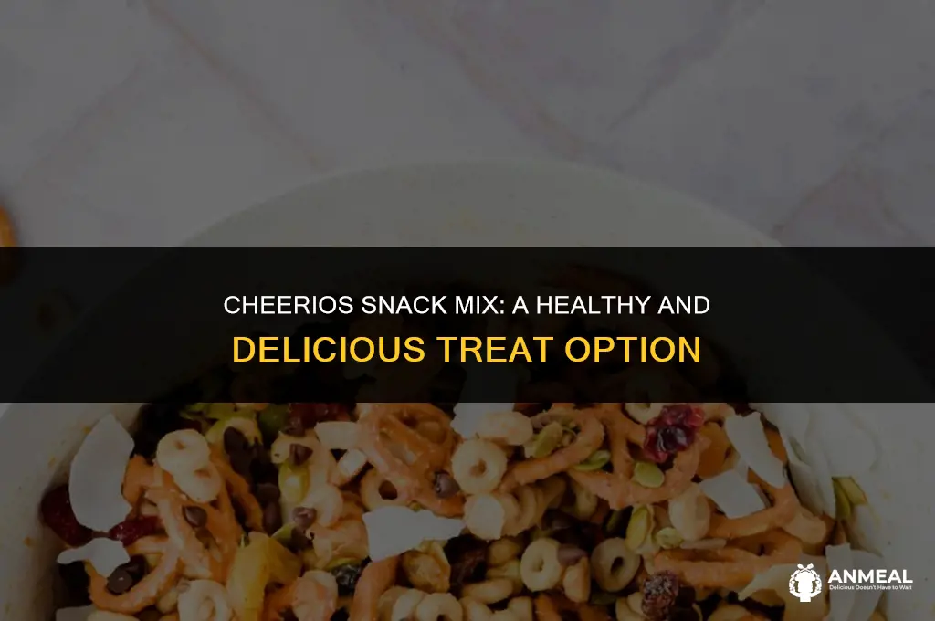 does cheerios make a snack mix