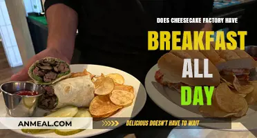 Cheesecake Factory: All-Day Breakfast Options
