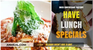Exploring Cheesecake Factory's Lunch Specials: A Complete Guide