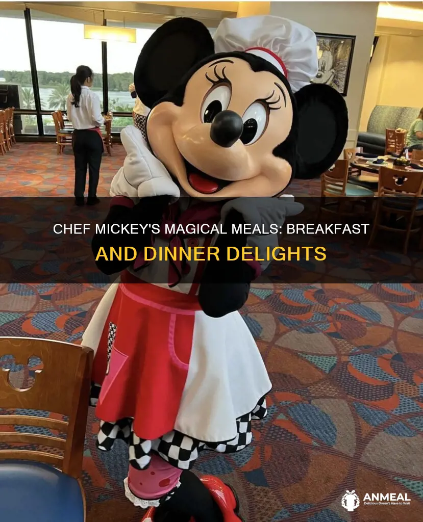 does chef mickey only breakfast and dinner