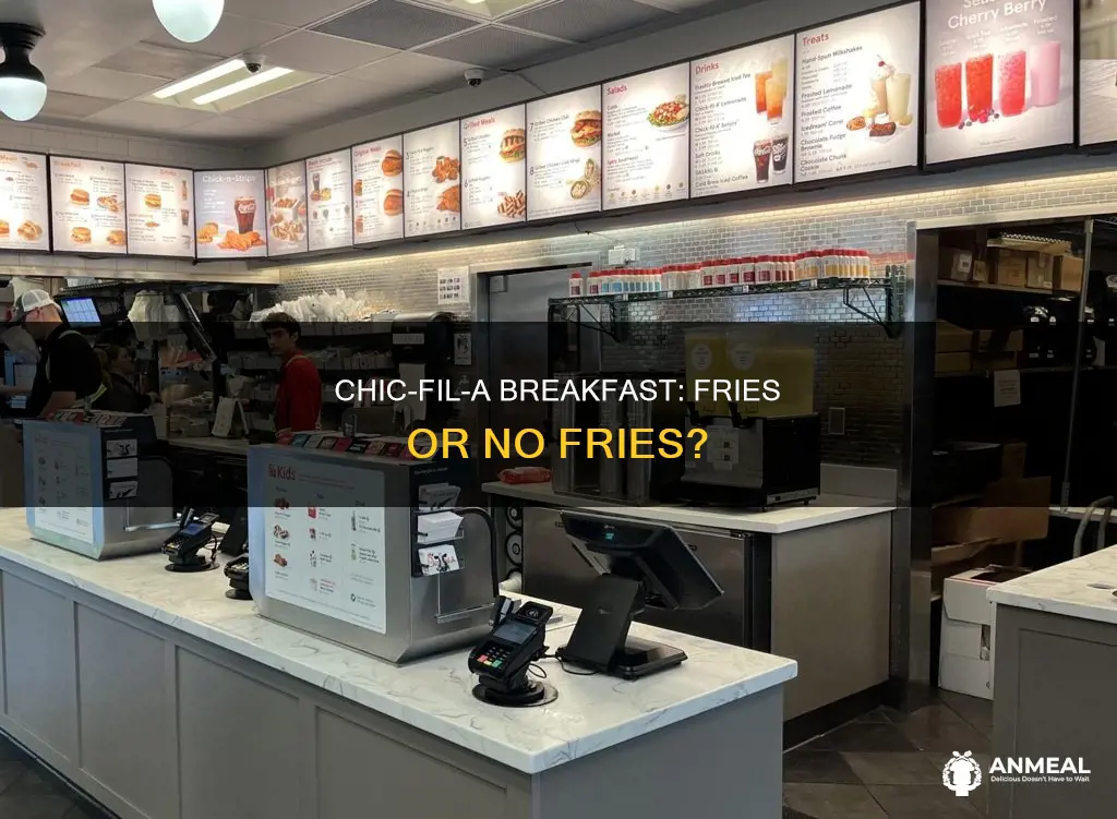 does chic-fil-a breakfast include fries