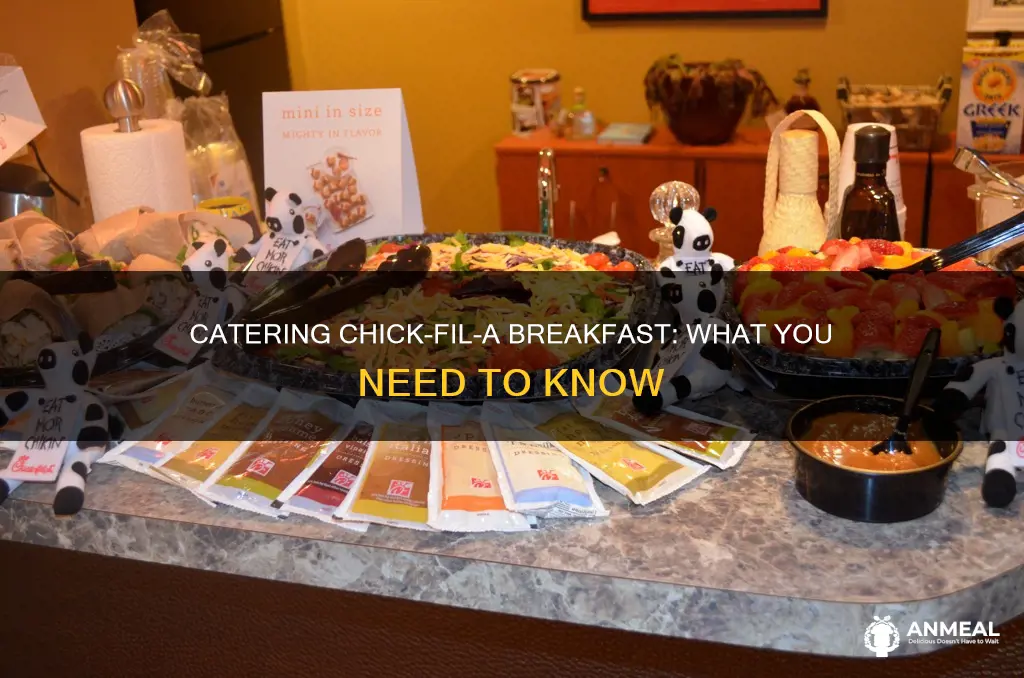 does chick fil a cater breakfast