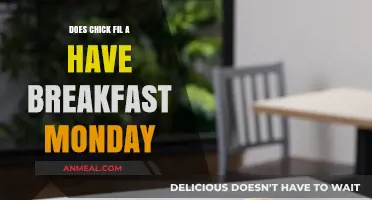 Chick-fil-A Breakfast: Available on Mondays?