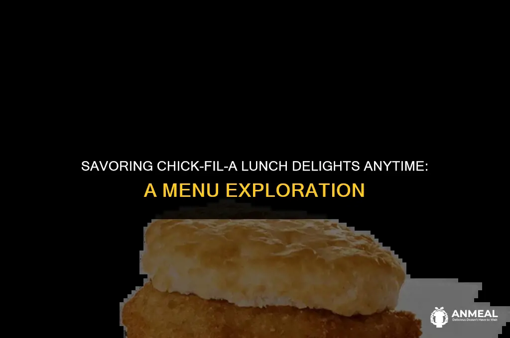 does chick fil a have lunch all day