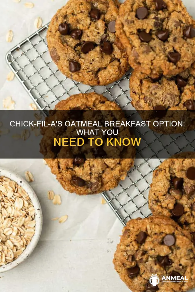 does chick-fil-a have oatmeal for breakfast