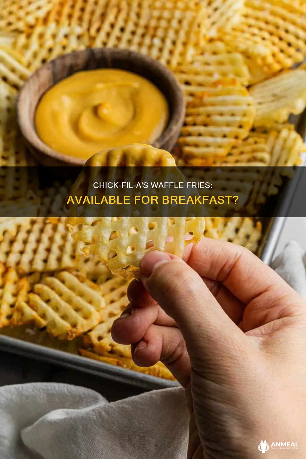 does chick fil a have waffle fries for breakfast