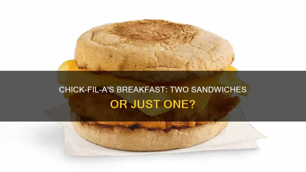 does chick-fil-a offer a two sandwich breakfast