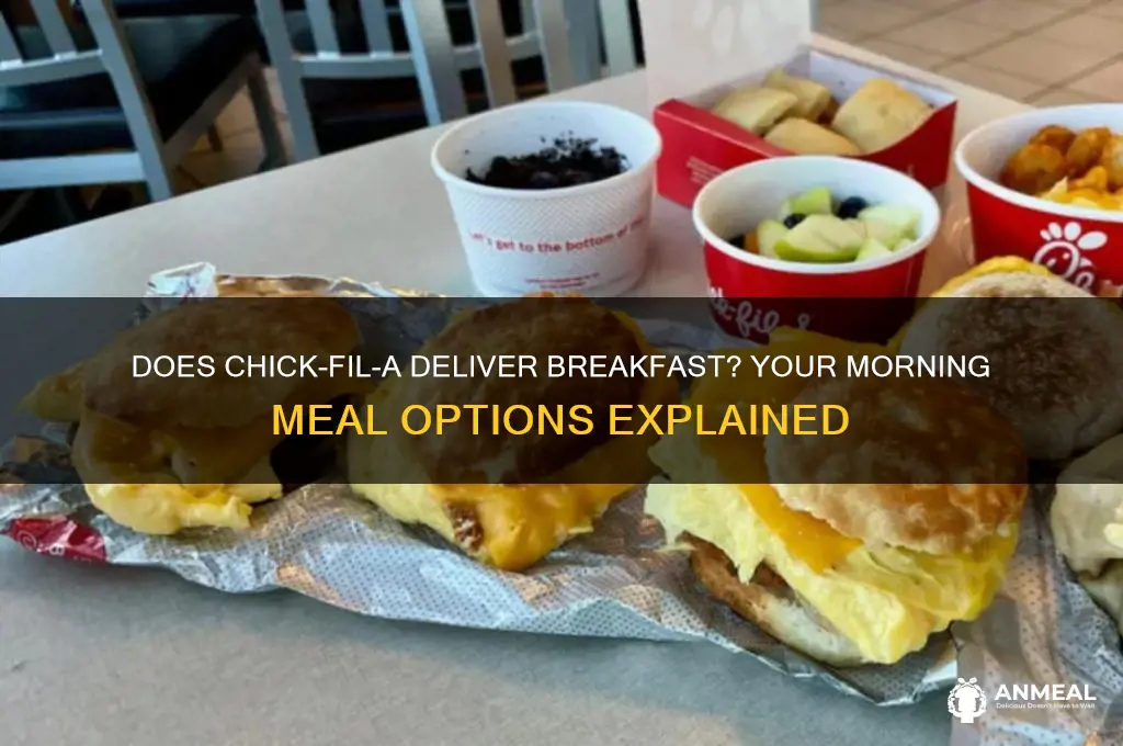 does chickfila deliver breakfast