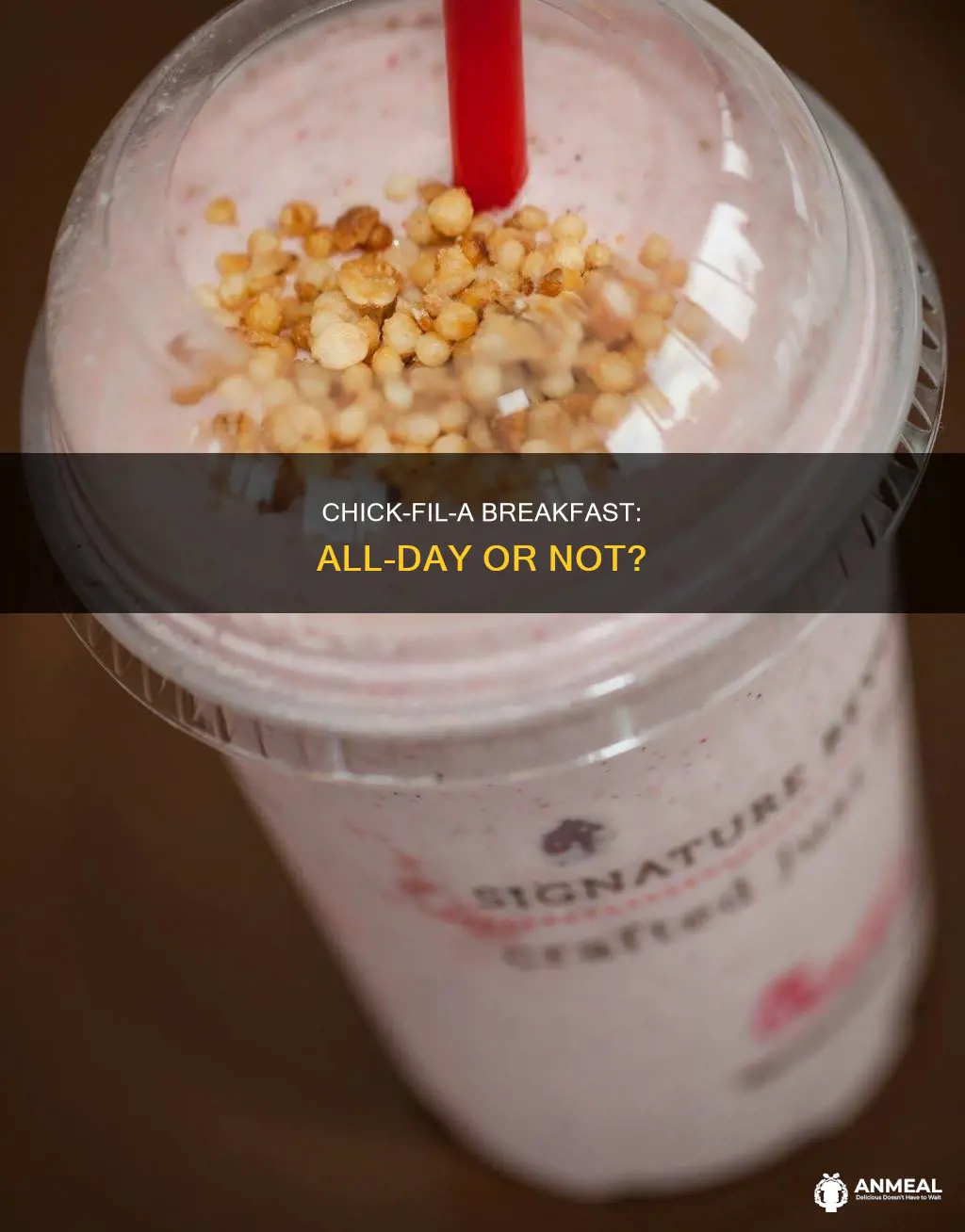 does chickfila do breakfast all day
