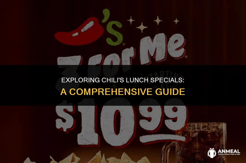 does chilis have a lunch special