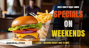 Weekend Lunch Specials at Chili's: A Complete Guide