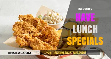 Exploring Chili's Menu: Do They Offer Lunch Specials?