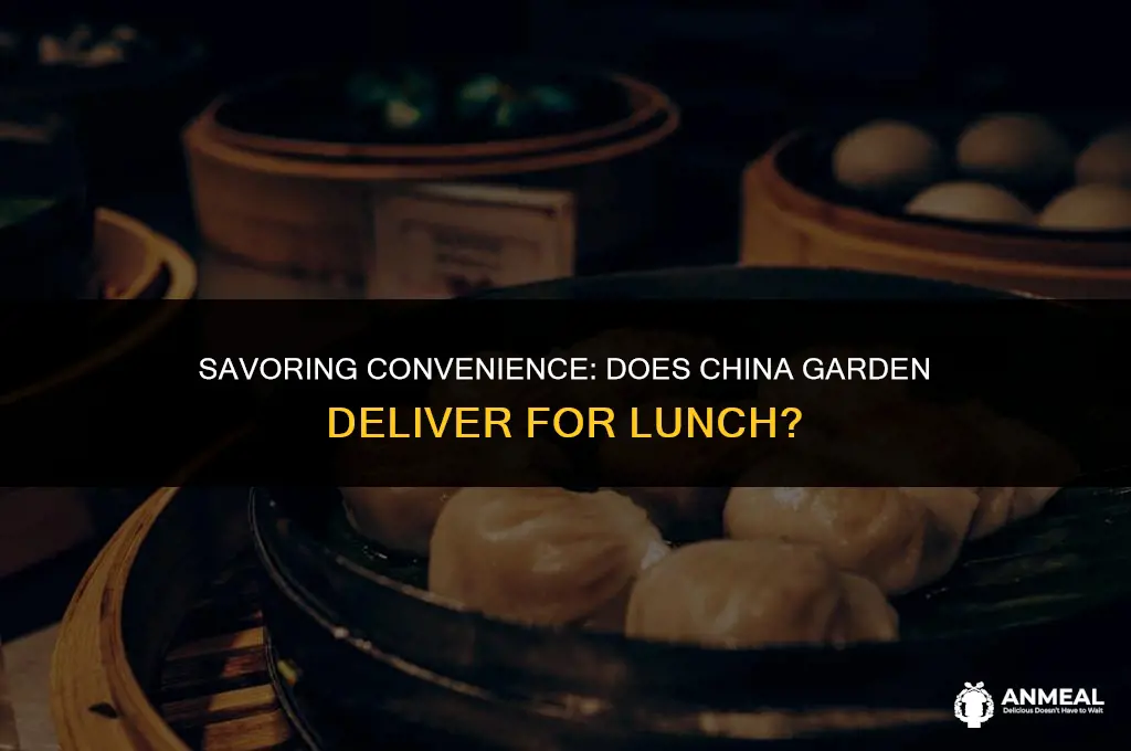 does china garden deliver for lunch