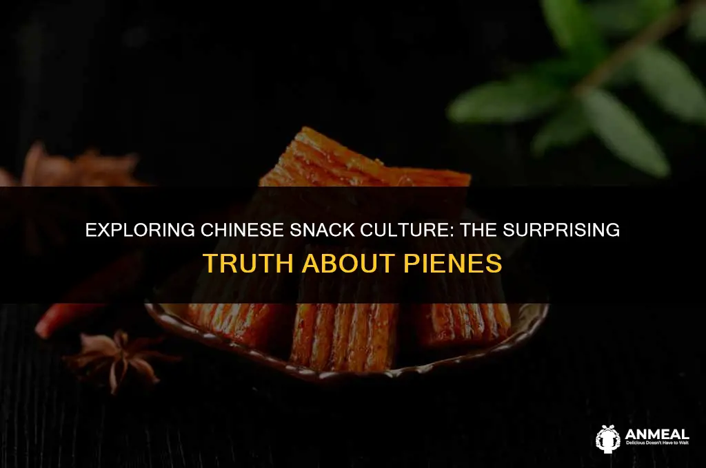 does chinese people eat snack pienes
