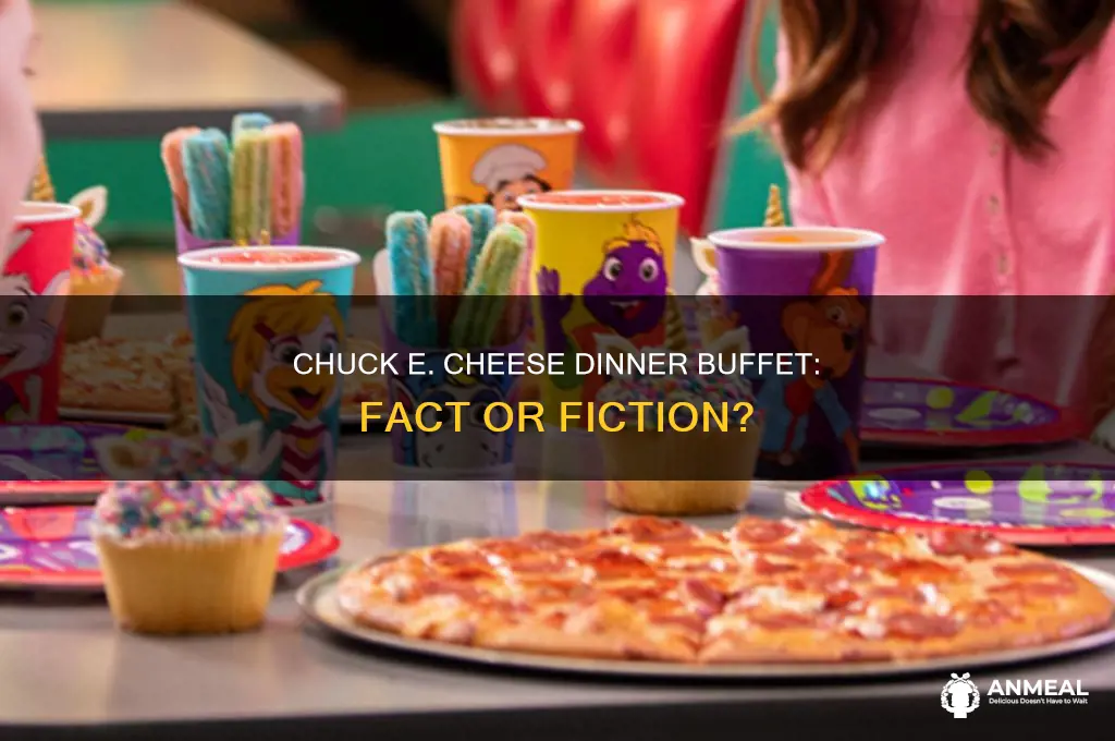 does chuck e cheese have a dinner buffet