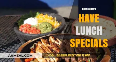 Exploring Chuy's Lunch Specials: A Comprehensive Guide