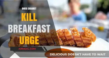 Does Smoking Cigarettes Suppress Your Morning Breakfast Appetite?