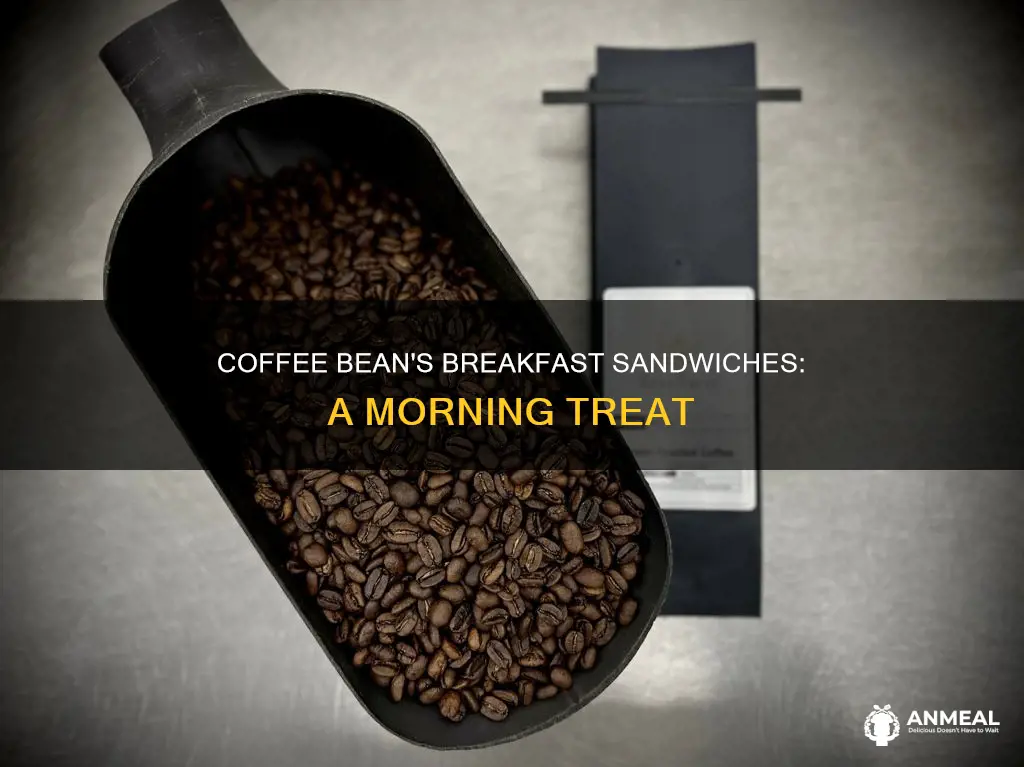 does coffee bean have breakfast sandwiches