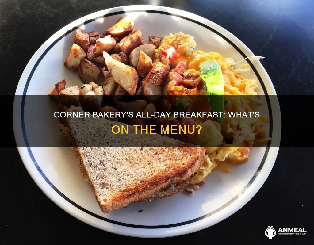 does corner bakery have breakfast all day