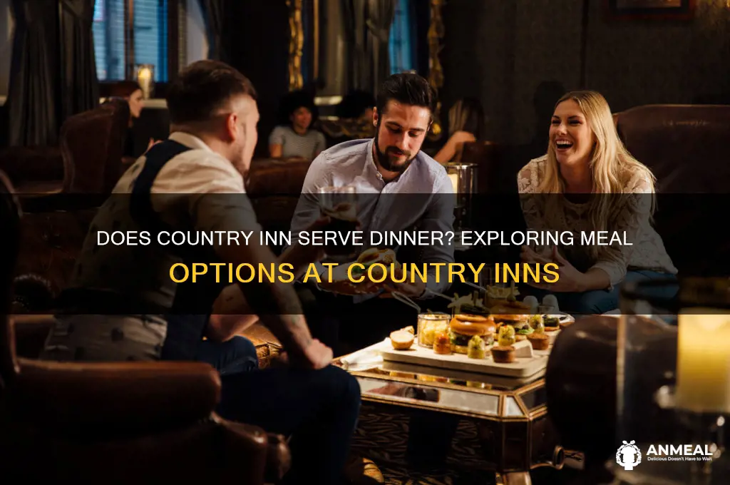 does country inn provide dinner