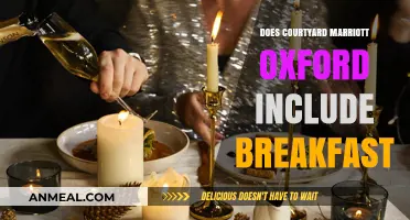 Courtyard Marriott Oxford: Breakfast Included?